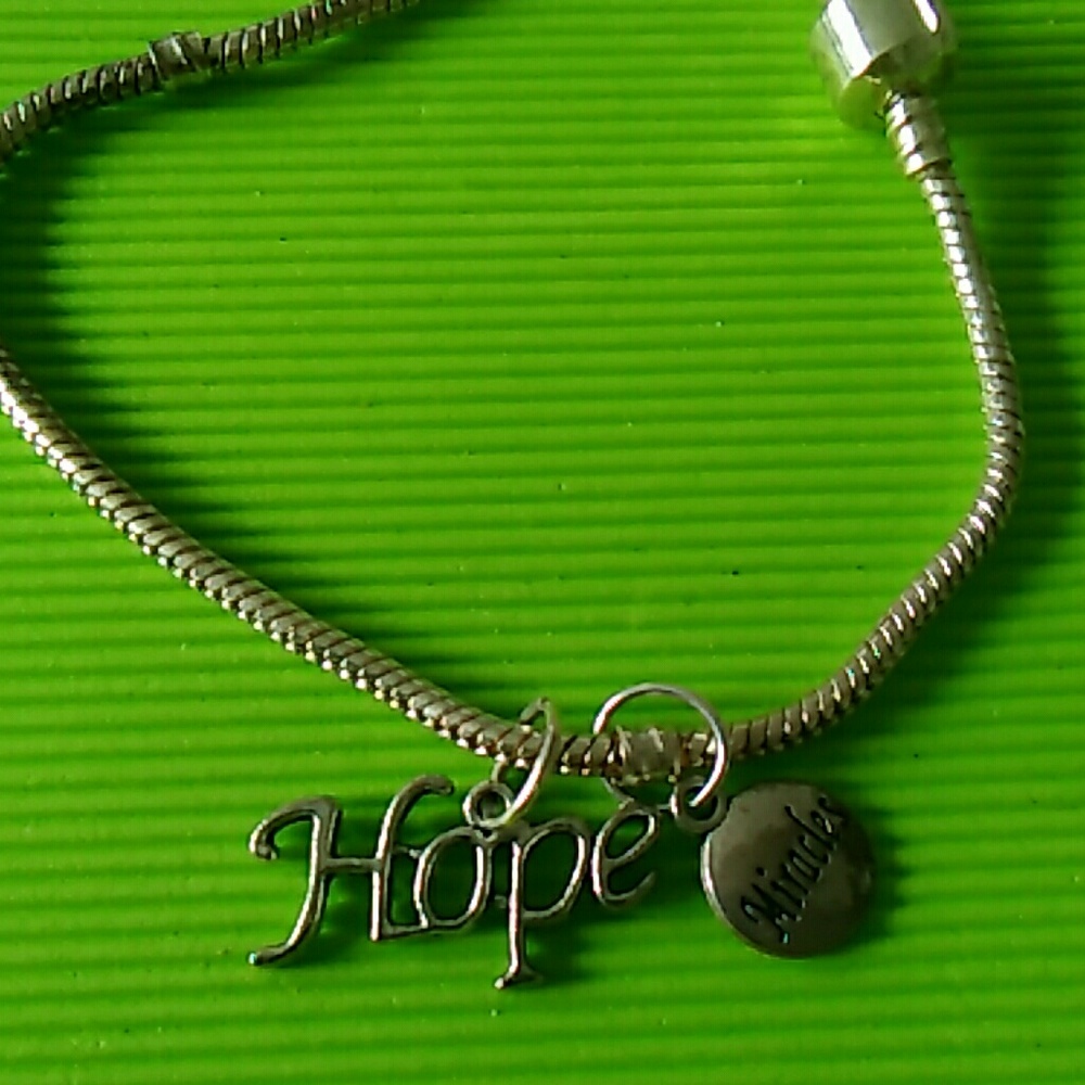 Silver Charms Bracelet